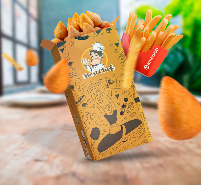 Embalagens para foodservice e delivery